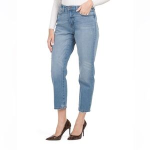 Rewash New Size 28 90s Mom Jeans Super High Waist Straight Leg‎ Cropped Med Wash